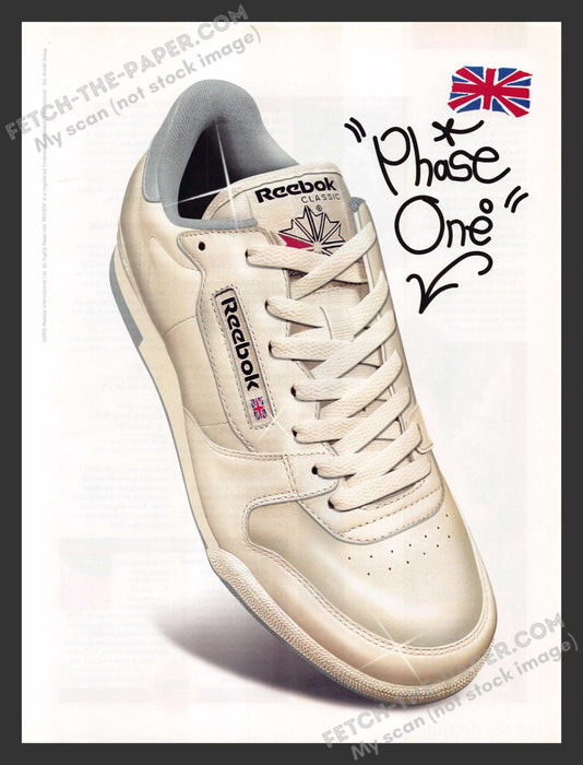 2007 Print Advertisement Reebok Classic Shoes Phase One Ad.