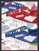 2004 Reebok Shoes Collegiate Classic Leather Mesh Print Advertisement Ad V2.