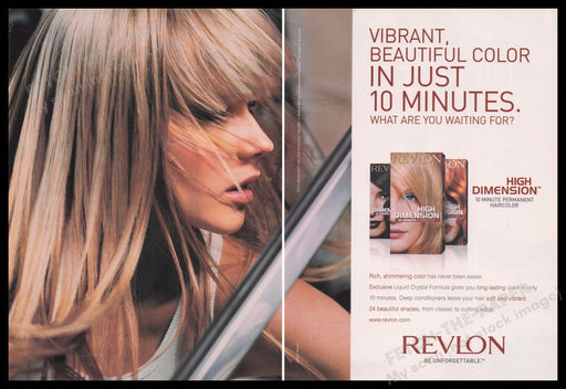 Revlon 2000s Print Advertisement (2 pages) 2002 Fetch the Paper!