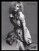 Roberto Cavalli 2000s Print Advertisement Ad 2007 Curly Haired Sexy Model Fetch the Paper!
