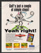 1994 Print Advertisement Scratch Golf Game Gear Video Game Ad.