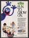 1987 Sesame Street Games for Growing Print Advertisement Ad