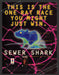 1993 Print Advertisement Sewer Shark Video Game Ad.