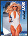 2004 Skyy Sport Sexy Blonde in White Bathing Suit Print Advertisement Ad