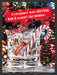 1990 Print Advertisement Smirnoff Vodka Holiday Candycane Alcohol Ad.