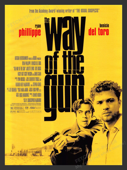 2000 The Way of the Gun Moviel Release Actors Print Advertisement Ad.