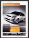 2002 Toyota Matrix Car "Get the Feeling" Print Advertisement.