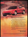 Toyota MR2 Car 1990s Print Advertisement Ad 1991 Red Turbo Fetch the Paper!