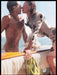 Valentino Clothing 2000s Print Advertisement Ad 2001 Naked Male Model Boat Fetch the Paper!