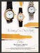 1990 Van Cleef & Arpels Boutique Watches Print Advertisement Ad