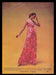 Vanity Fair Lingerie 1970s Print Advertisement Ad 1977 Fire and Spice Gown Fetch the Paper!