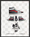 2007 Vans Shoes Logan Real Beandip Art Politics Power Print Advertisement.