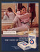 1983 Vantage Ultra Lights 100s Cigarettes Leg Warmers Dancer Print Ad