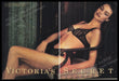 Victoria's Secret Lingerie 1990s Print Advertisement (2 pages) 1991 Chair Fetch the Paper!