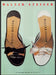 Walter Steiger  Shoes 1990s Print Advertisement Ad 1999 Fetch the Paper!