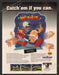 1993 Print Advertisement Wiz n' Liz Sega Genesis Video Game Ad.