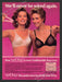 1985 Print Advertisement WOW Without Wire Bras Lingerie 1980s Ad.