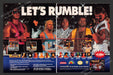 1993 Print Advertisement 2 Page WWF Royal Rumble Wrestling Video Game Ad.