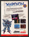 1992 Print Advertisement Xardion Video Game Ad.